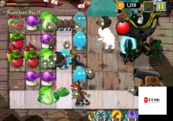 植物大战僵尸2海盗BOSS超神攻略！3分钟教你刷爆全屏